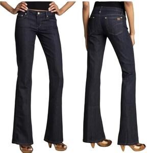 Joe's Jeans Honey Curvy Bootcut Denim Stretch Jeans in Naomi Wash Size 27 Short